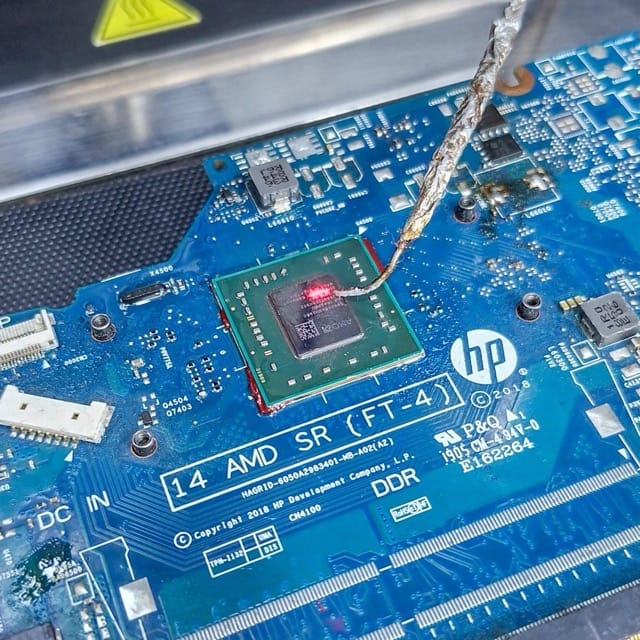 Re-ball IC Chipset VGA & Processor