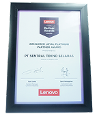 Lenovo Consumer Platinum Partner Award 2024